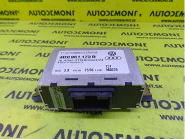 4D0951173B 4D0951173C - Riadiaca jednotka alarmu - Audi A4 1997 A4 Quattro 1997 A8 1997 A8 Quattro 1997