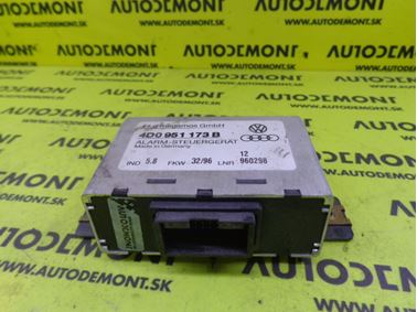 4D0951173B 4D0951173C - Riadiaca jednotka alarmu - Audi A4 1997 A4 Quattro 1997 A8 1997 A8 Quattro 1997