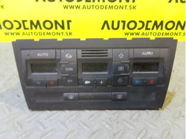 8E0820043B 8E0820043K 8E0820043AC - Klimatronik - ovládanie kúrenia - Audi A4 2001 - 2005 A4 Quattro 2001 - 2005 A4 Cabriolet 2002 - 2004