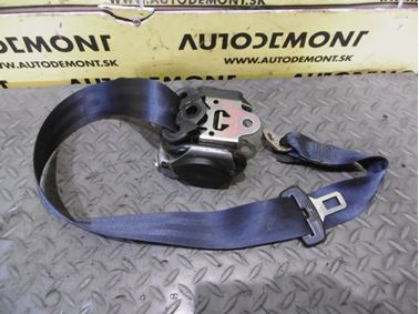 4B9857807 - Stredný zadný bezpečnostný pás - Audi A4 Avant 1998 - 2001 A6 1998 - 2005 A6 Allroad 2000 - 2005